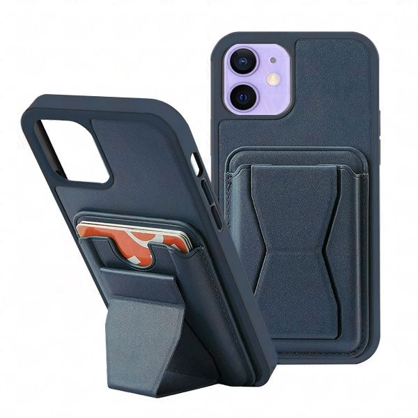 Étui portefeuille avec porte-cartes et béquille pour iPhone 12/12 Pro Étui portefeuille avec porte-cartes et béquille pour iPhone 12/12 Pro